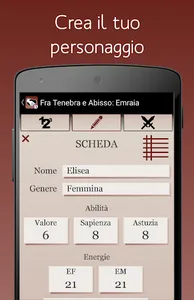 Fra Tenebra e Abisso: Emraia screenshot 2