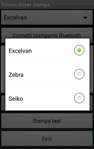 Valves driver stampa screenshot 0