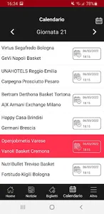 Pallacanestro Varese screenshot 3
