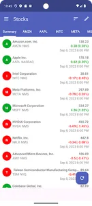 My Stocks & Markets screenshot 0