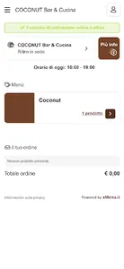 COCONUT Bar & Cucina screenshot 1