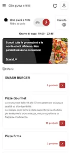 Olio pizza e fritti screenshot 1