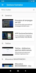 GestioneCentraline screenshot 2