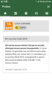 MyProteo screenshot 1