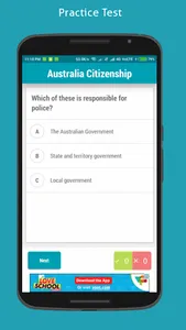 Australian Citizenship Test 20 screenshot 1