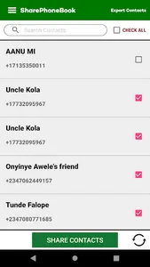SharePhoneBook screenshot 6