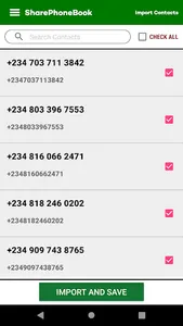 SharePhoneBook screenshot 7