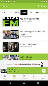 KIX FM 106 screenshot 1