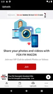 FOX-FM Macon 94.7 95.5 FM screenshot 3