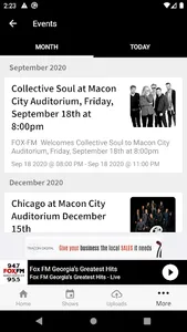 FOX-FM Macon 94.7 95.5 FM screenshot 5