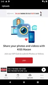 KISS Macon 107.5 105.1 FM screenshot 3