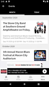 KISS Macon 107.5 105.1 FM screenshot 6