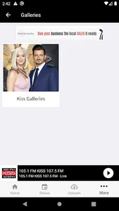 KISS Macon 107.5 105.1 FM screenshot 7