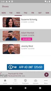 Krush 92.5 screenshot 2