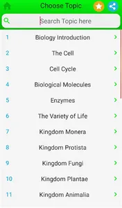 Biology MCQs Bank screenshot 1