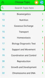 Biology MCQs Bank screenshot 2
