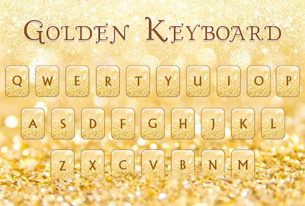 Gold Keyboard screenshot 0