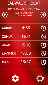 Jadwal Sholat Indonesia screenshot 0
