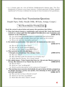 10th class English Impt Q & A screenshot 2