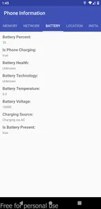 Phone Information screenshot 2