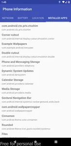 Phone Information screenshot 7