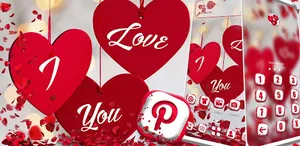 Love Heart Red Theme screenshot 5