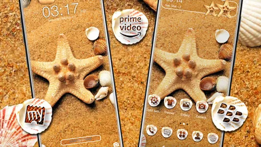 Seashell Starfish Theme screenshot 4