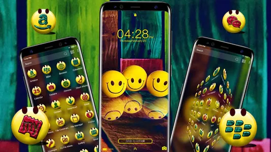 Smiley Emoji Launcher Theme screenshot 3