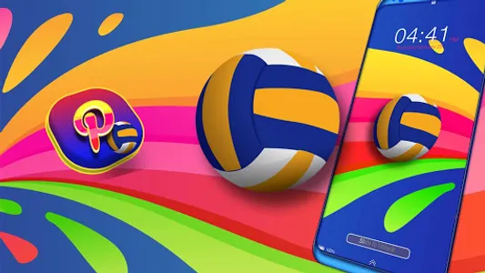 Volleyball Launcher Theme screenshot 1