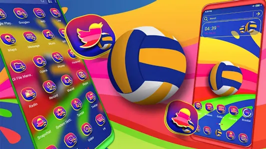 Volleyball Launcher Theme screenshot 5