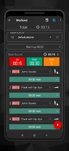 HIIT Music - Interval Timer screenshot 1