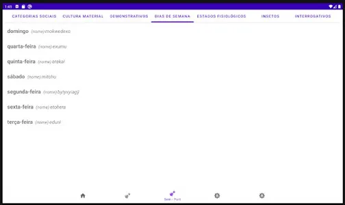 Dicionário Guató screenshot 11