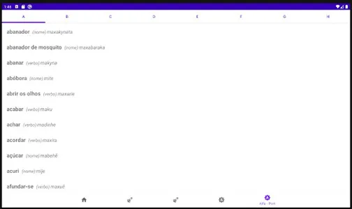 Dicionário Guató screenshot 7