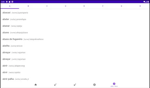 Dicionário Kawahiva screenshot 14