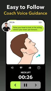 Jawline Exercises - Face Yoga screenshot 2