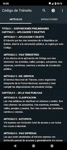 Código de Tránsito - Bolivia screenshot 1