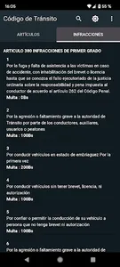 Código de Tránsito - Bolivia screenshot 2