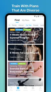 JEFIT Gym Workout Plan Tracker screenshot 3