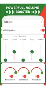 Sound Booster equalizer HQ screenshot 2