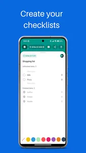 Anote: note and checklist screenshot 2