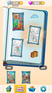 Puzzle Sticker: Travel screenshot 1