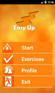 9 minute home workout Easy Up screenshot 0