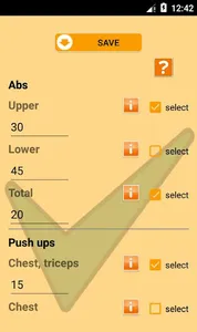 9 minute home workout Easy Up screenshot 2