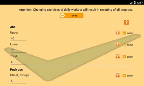 9 minute home workout Easy Up screenshot 8