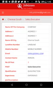 JobTimes screenshot 6