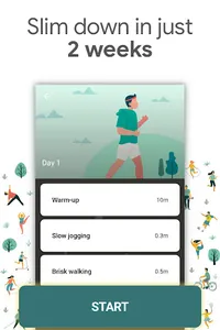 Jogging for weight loss screenshot 2