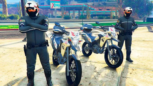 Jogos de Motos de Polícia BR screenshot 0