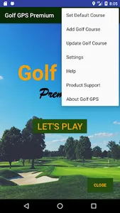 Golf GPS Premium screenshot 0