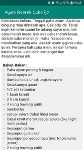 Aneka Resep Ayam Komplit screenshot 3