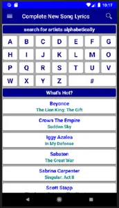 Complete New Song Lyrics screenshot 0